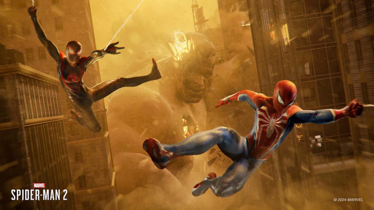 Les exigences du système Spider-Man 2 de Marvel révélées, la connexion PSN devient facultative