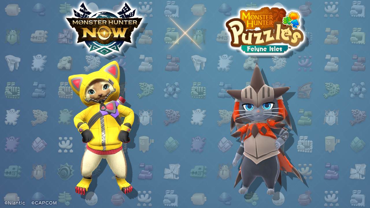 Monster Hunter Puzzles;: Felyne Isles collabore maintenant avec Monster Hunter