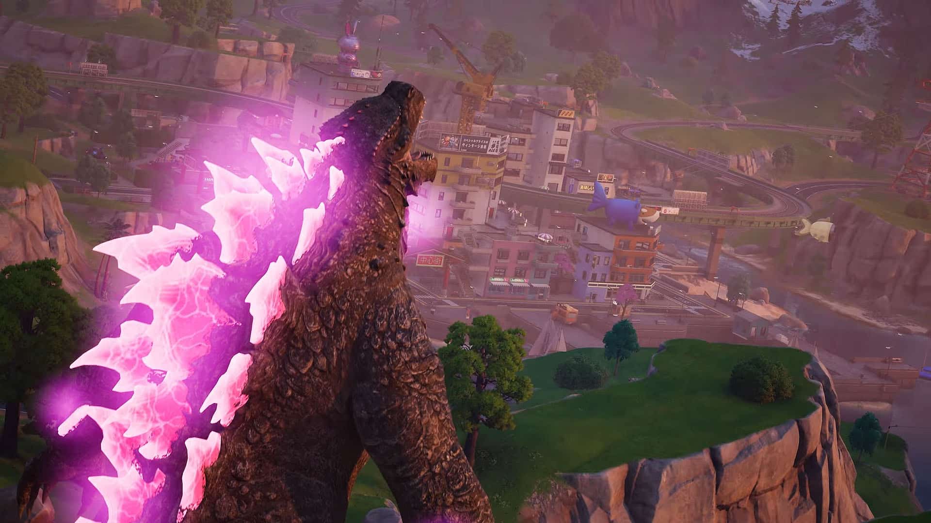 Fortnite:Le chapitre 6 ajoute Godzilla, une tortue géante et d'autres contenus