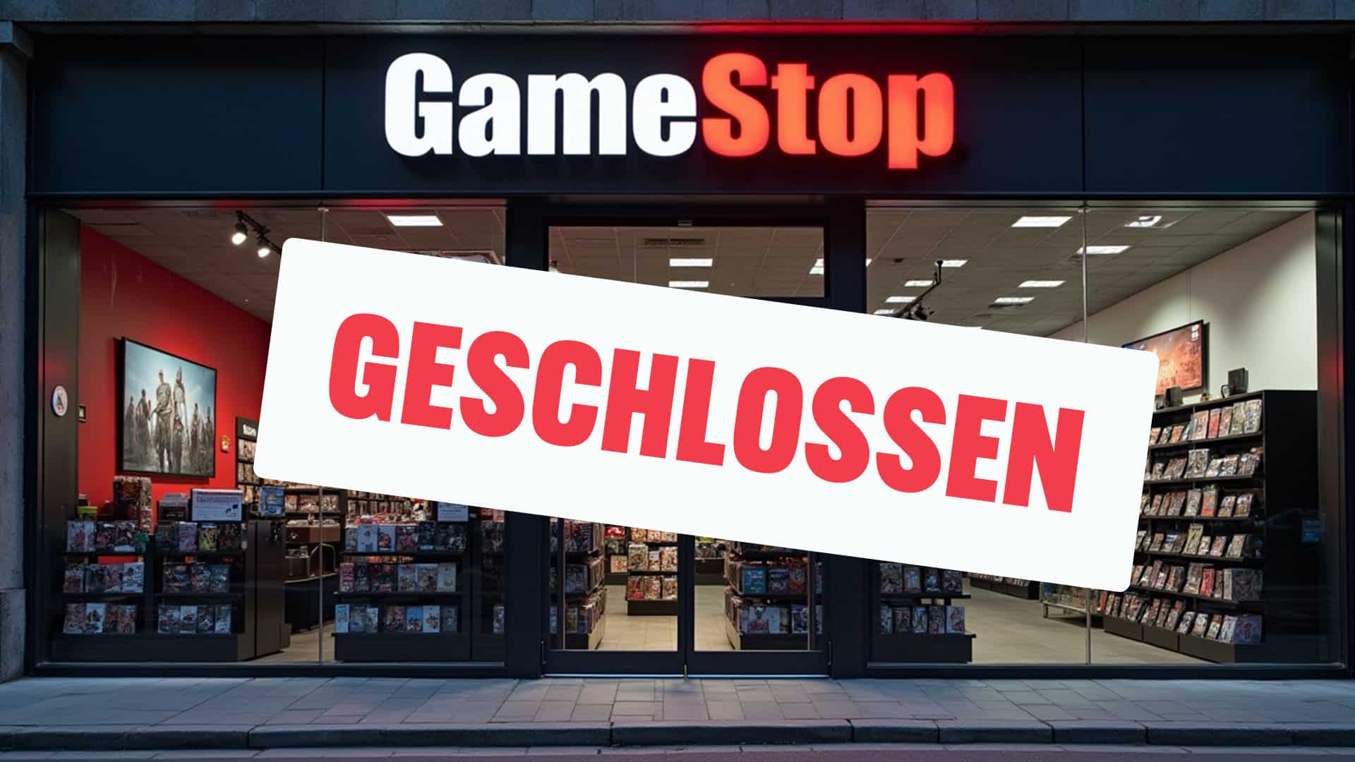 GameStop :Toutes les succursales en Allemagne seront fermées 