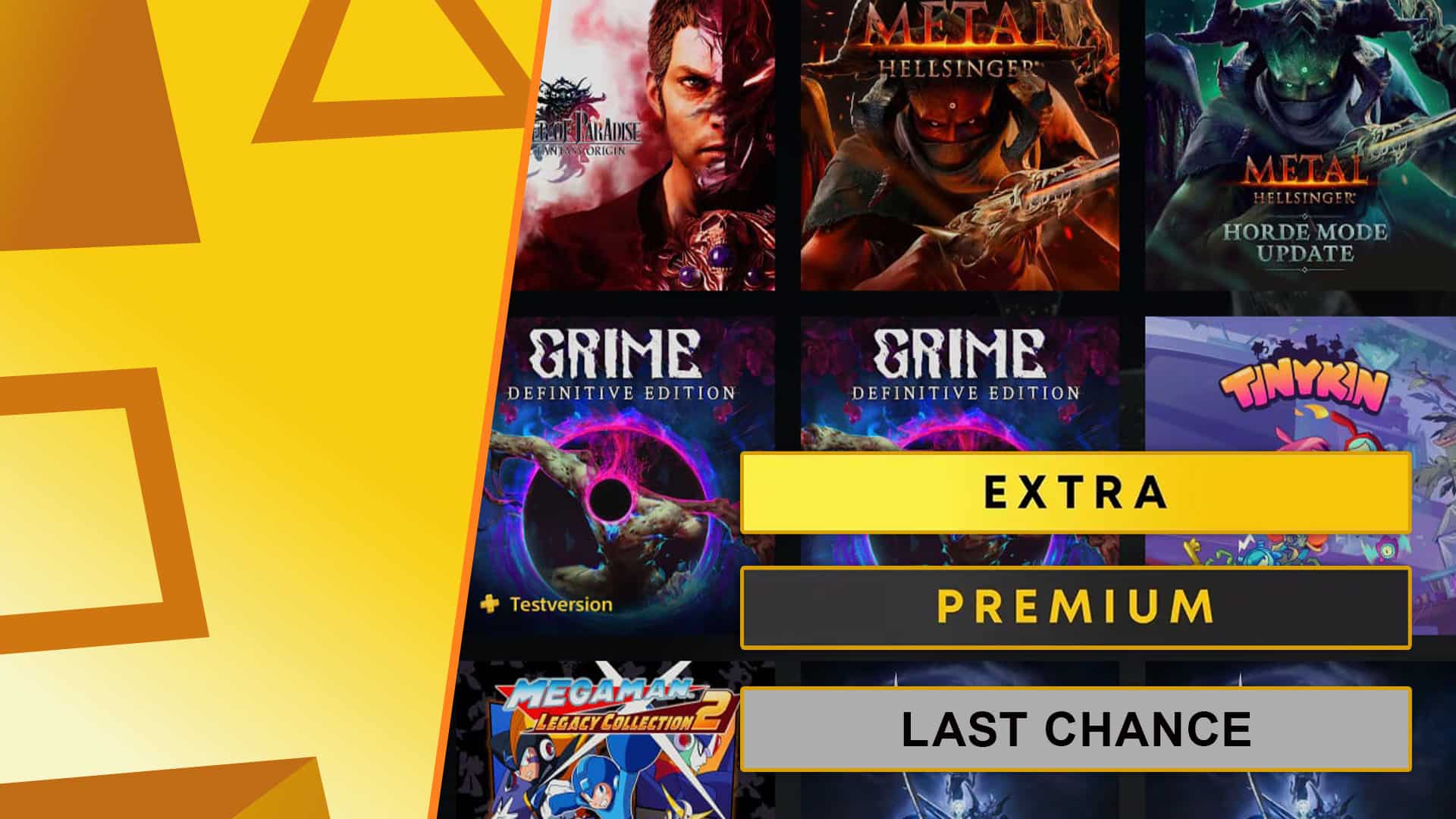 PS Plus Extra et Premium :Votre dernière chance 