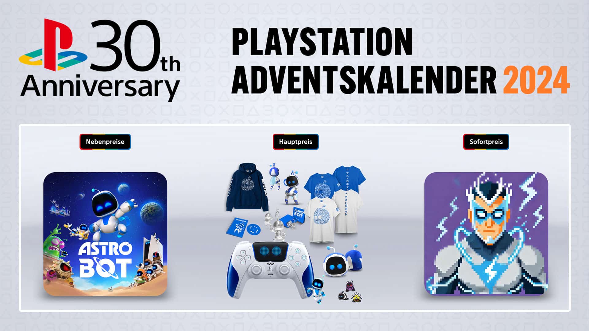 Calendrier de l'Avent PlayStation 2024 :Le jour 16 fait briller les fans d’Astro Bot avec des contrôleurs PS5