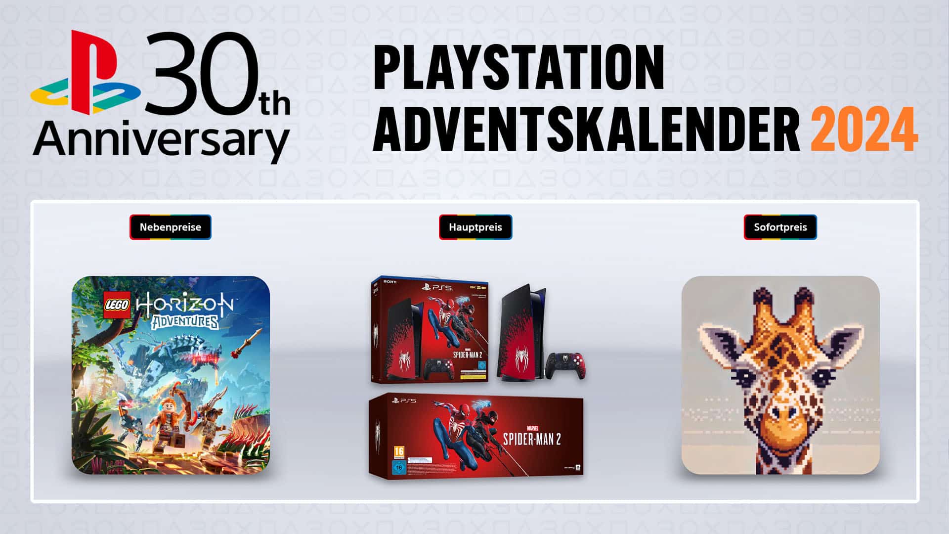 Calendrier de l'Avent PlayStation 2024 :Jour 20 avec PS5 au look Spider-Man 2 et édition collector