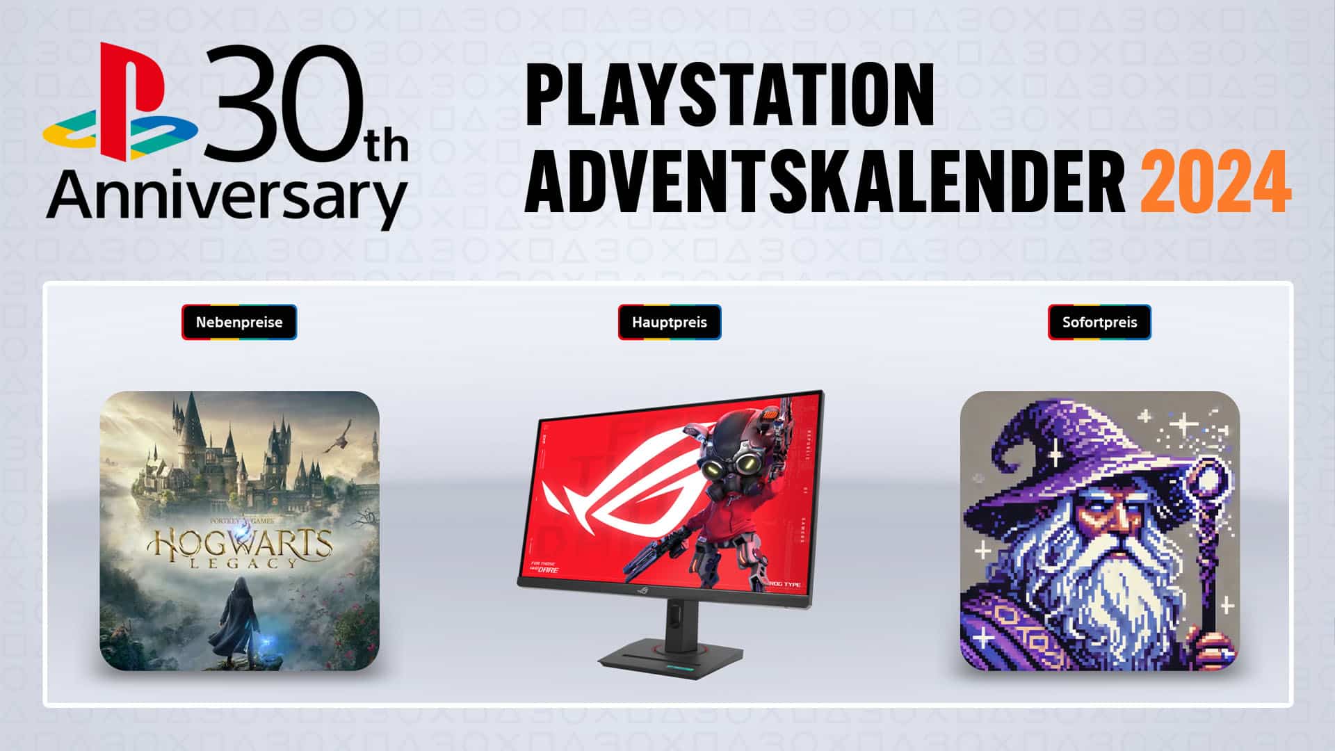 Calendrier de l'Avent PlayStation 2024 :Jour 30 avec ROG Strix XG27UCG et Poudlard Legacy