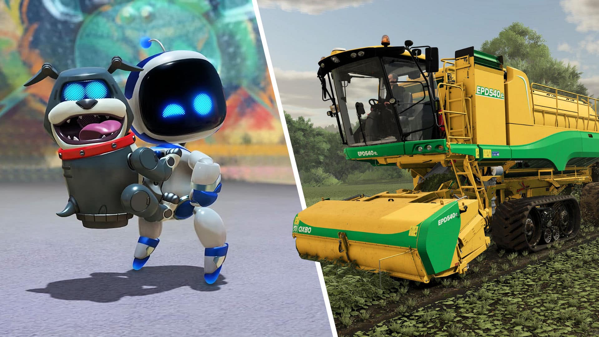 Astro Bot :Reçoit le « Game Sales Award » allemand, loin derrière Farming Simulator