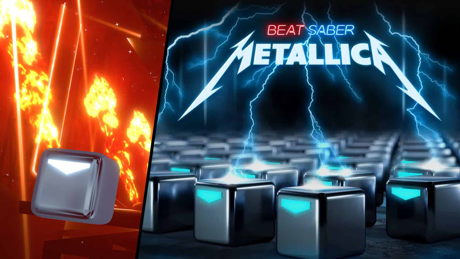 Battre Saber :Metallica fait du rock et ces chansons sont là