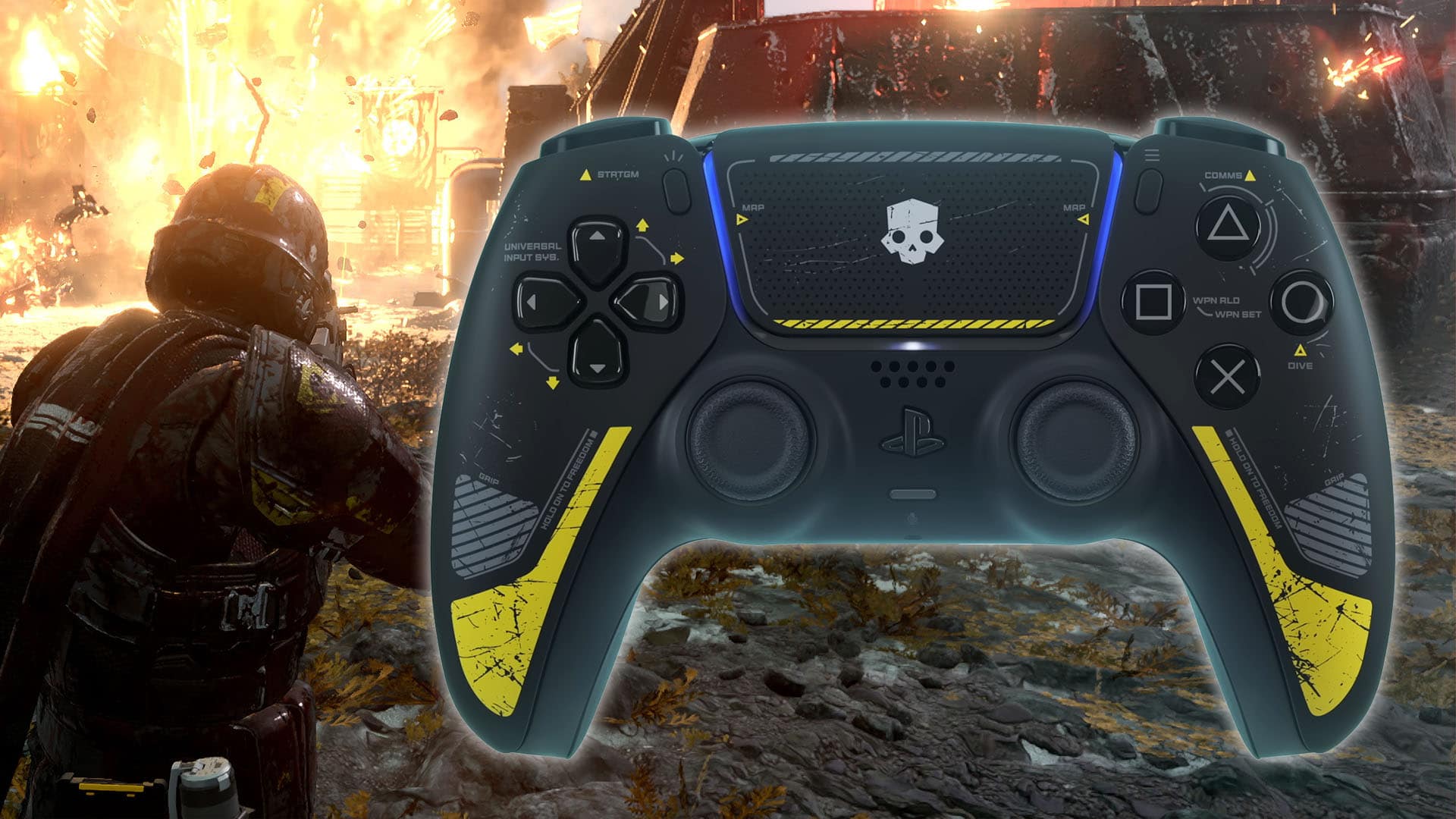 Double sens :Manette PS5 au look Helldivers 2 disponible en précommande