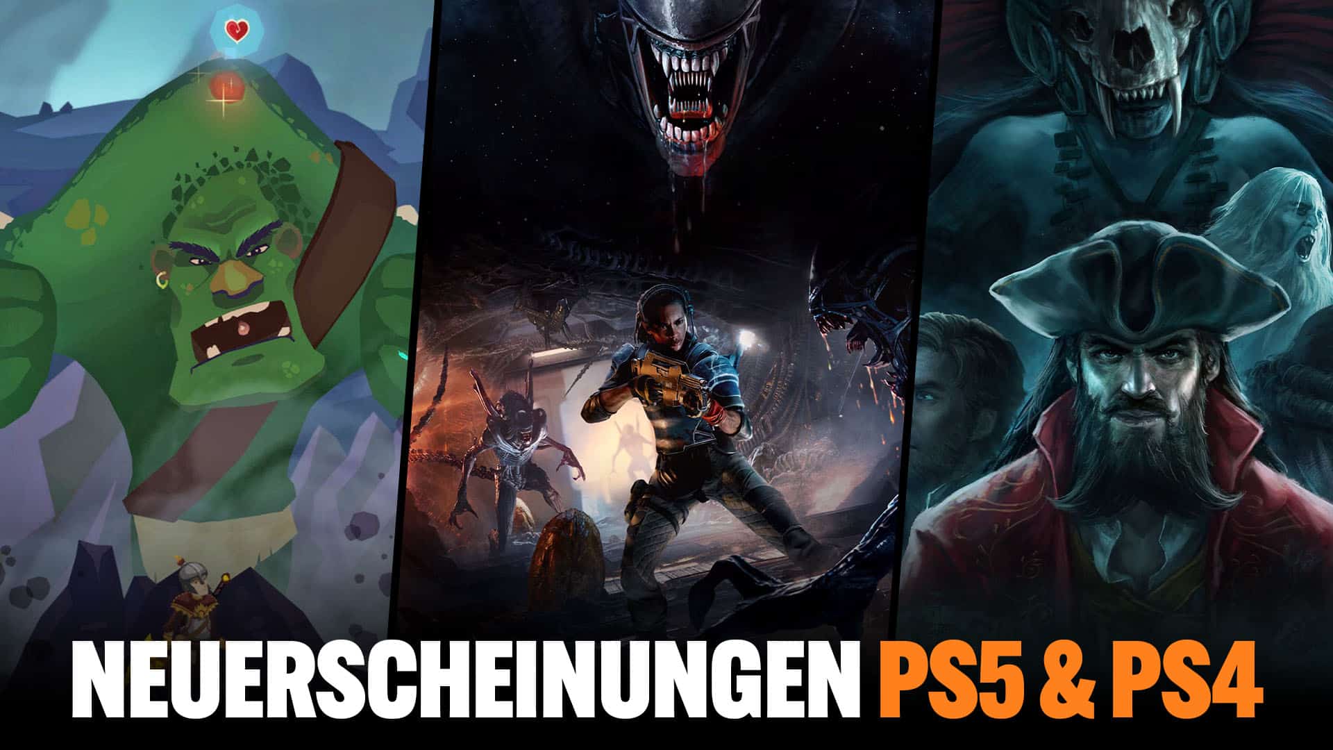 PS5 et PS4 :Alien Rogue Incursion, Flint Treasure of Oblivion et plus 