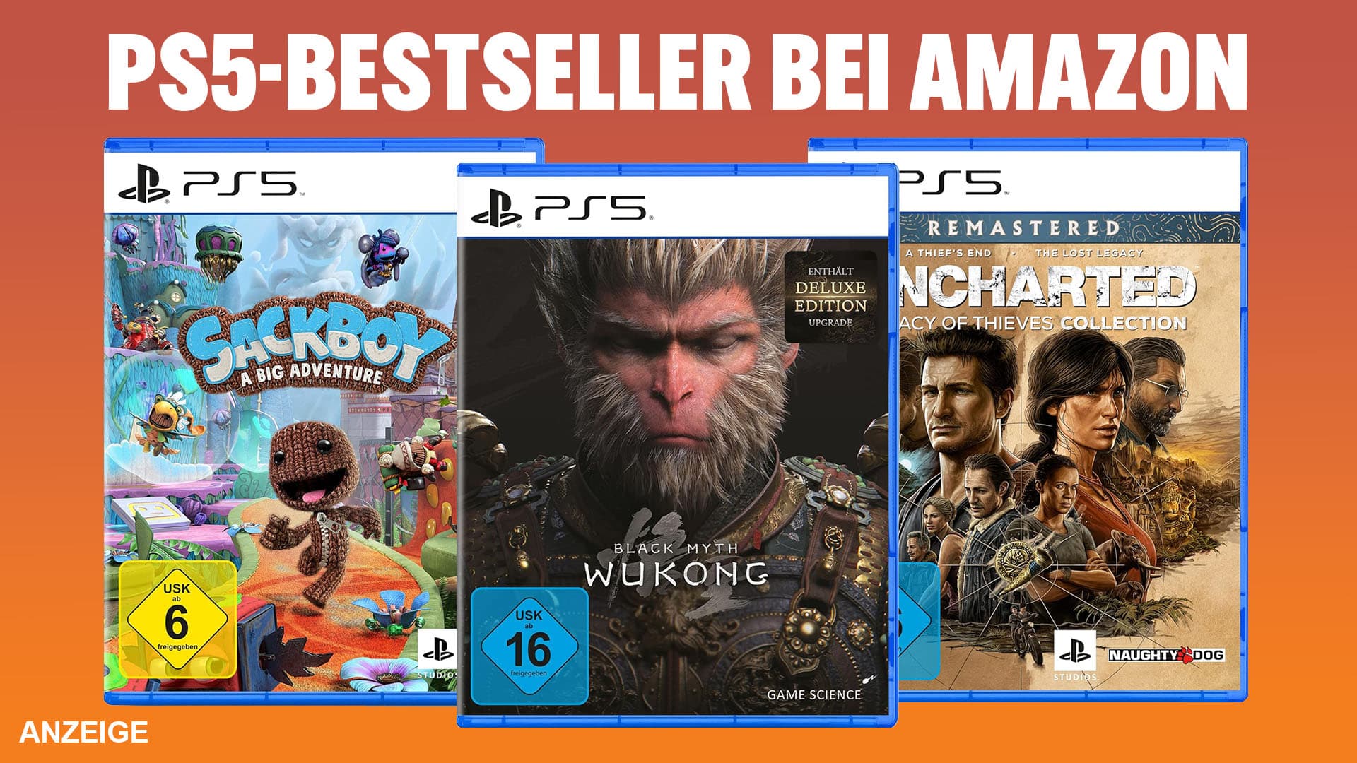 PS5-Top-10 :Ces jeux sont actuellement des best-sellers sur Amazon