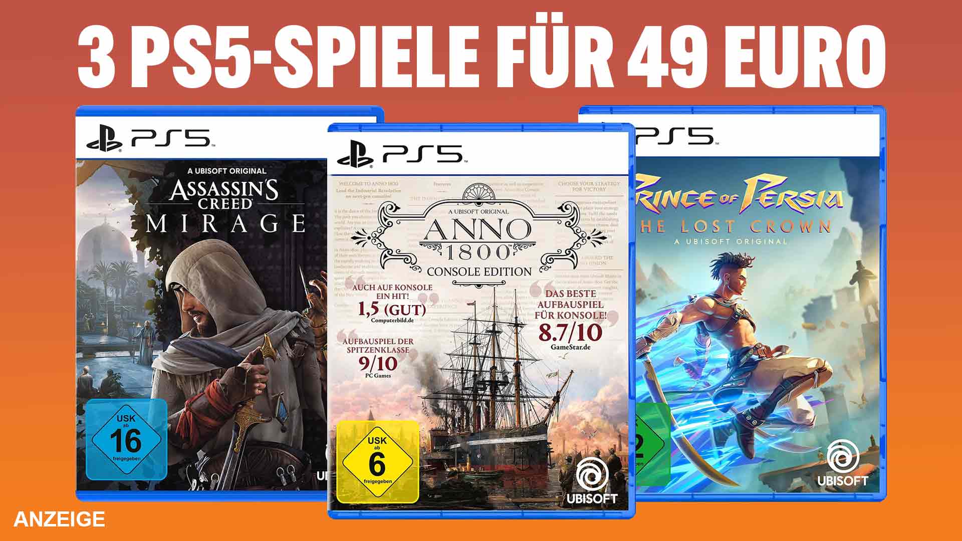 3 jeux PS5 pour 49 euros :Retours de campagnes de réduction populaires