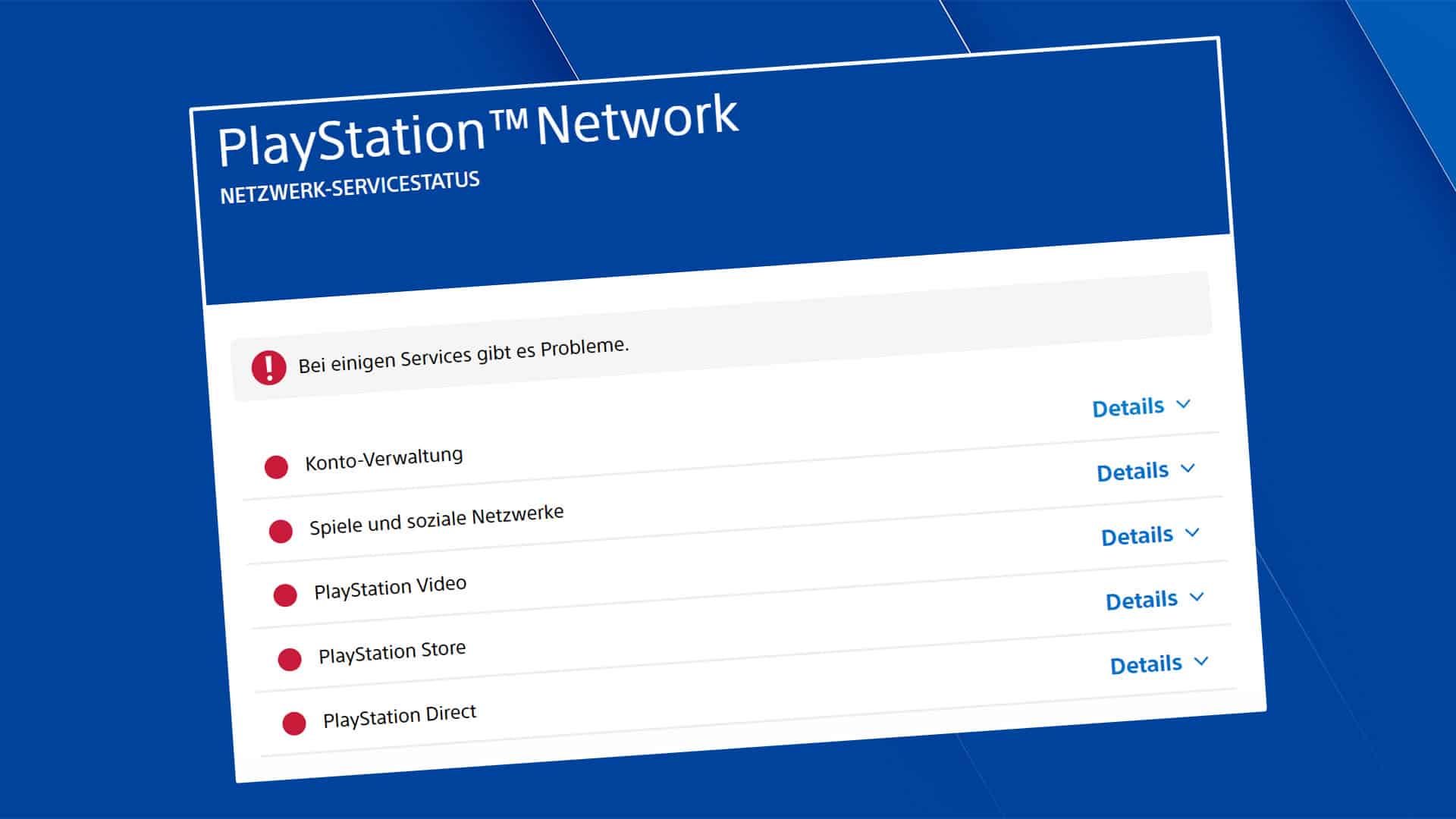 Trouble PSN:Code d'erreur en bas du réseau PlayStation WS-11449-5 cause des problèmes sur PS5 et PS4