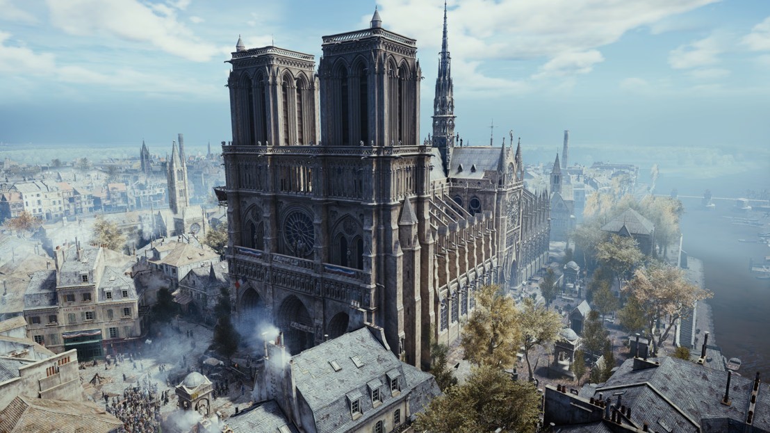 Ubisoft: La réouverture de Notre Dame est célébrée