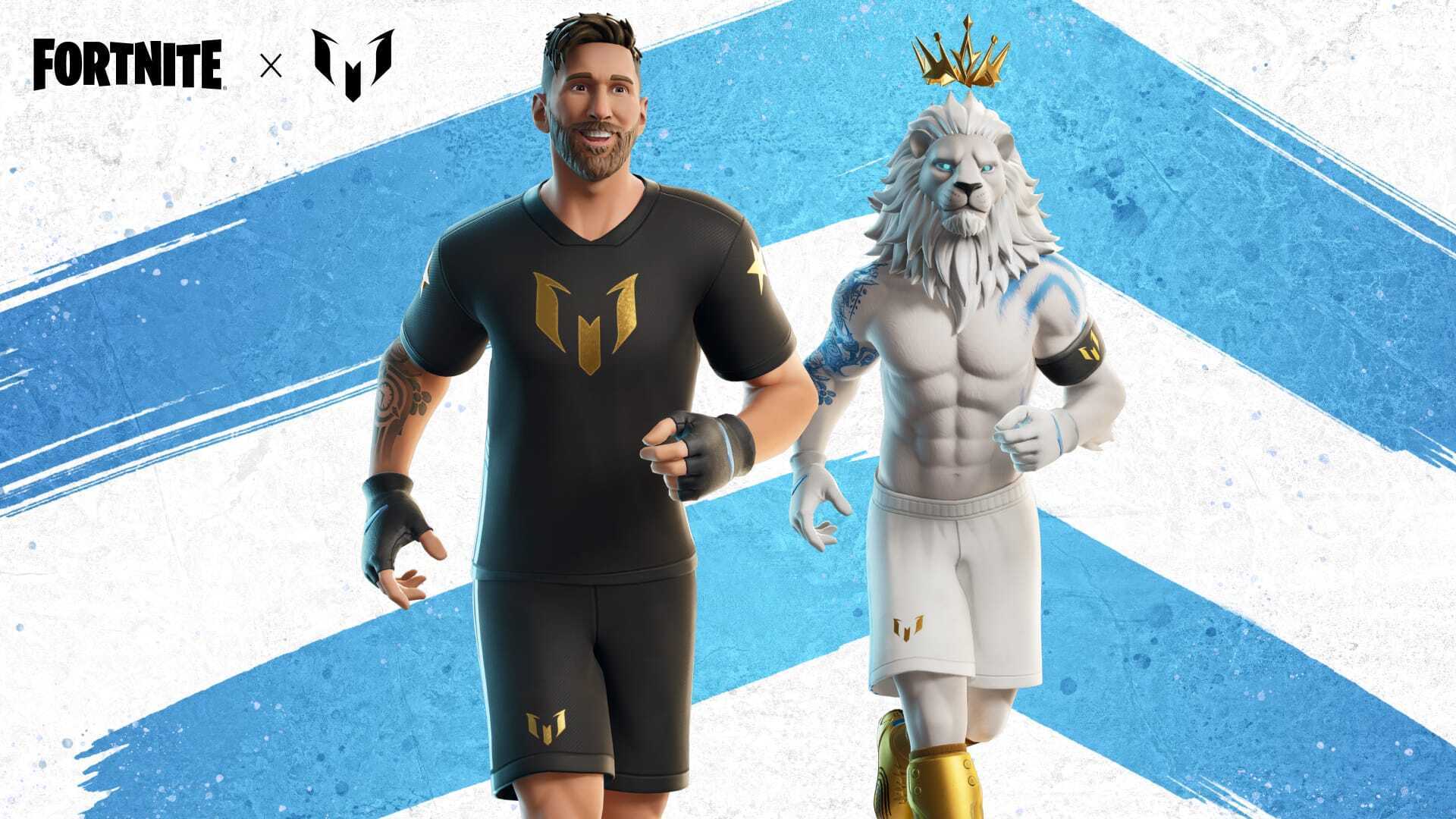 Fortnite: Lionel Messi maintenant là