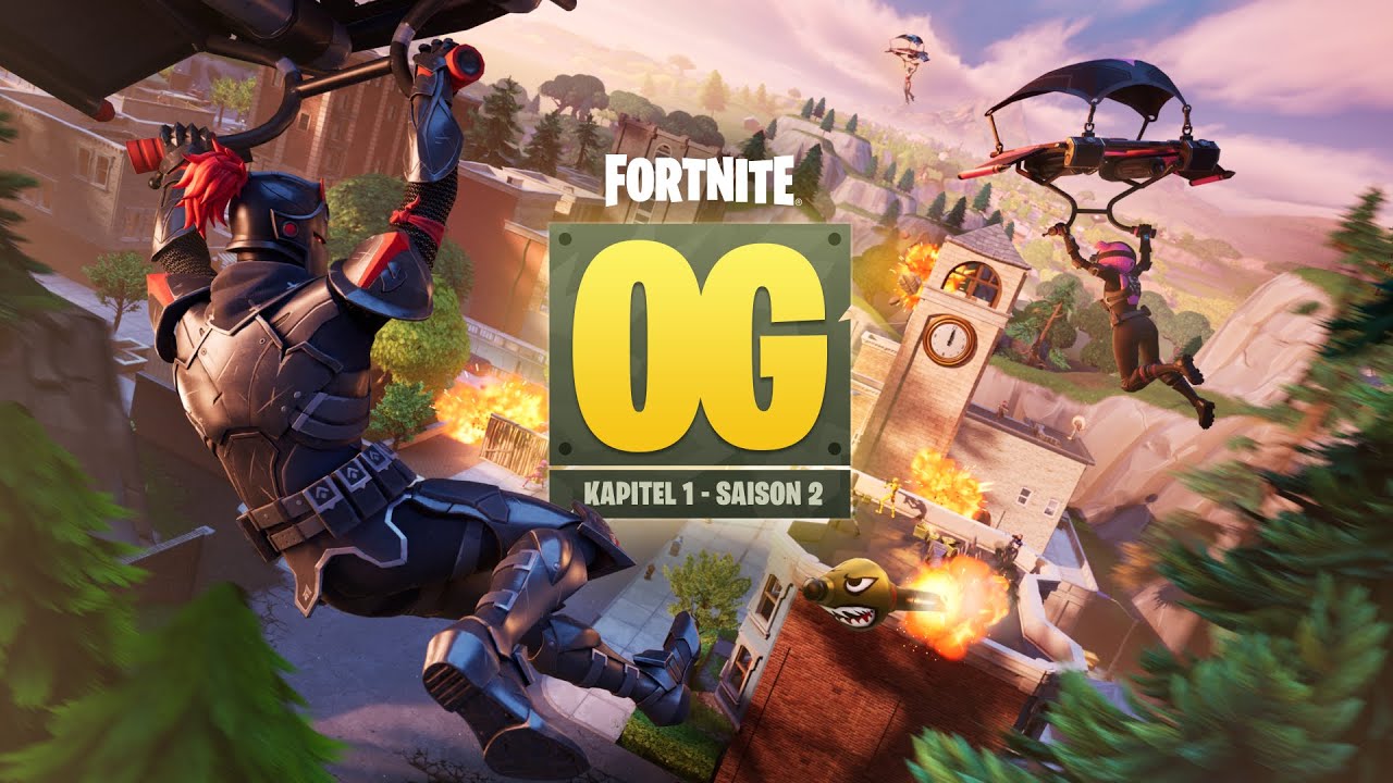 Fortnite: OG Chapitre 1 La saison 2 est maintenant jouable