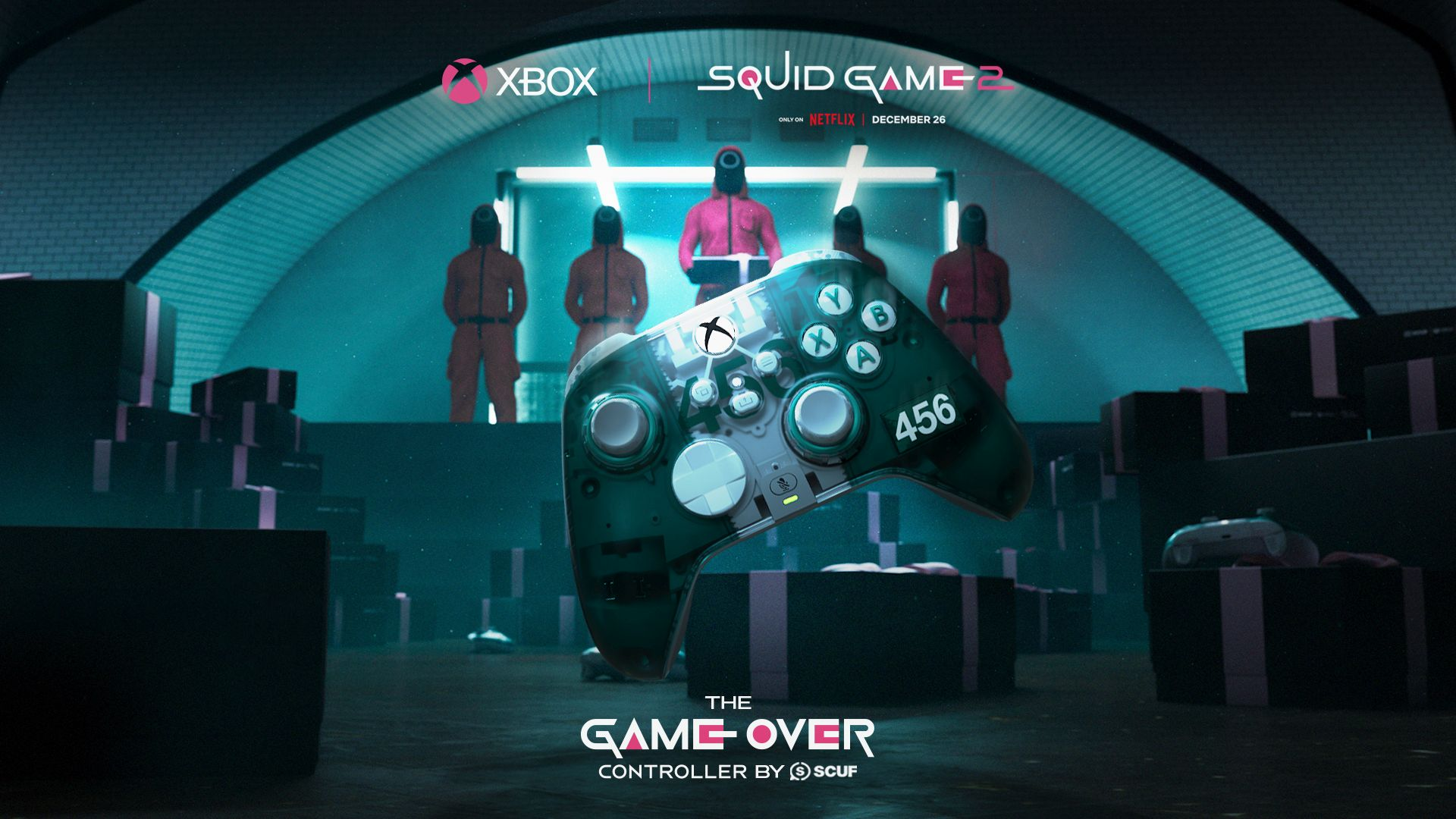 Xbox Série X: Des manettes Squid Game exclusives pour célébrer la saison 2