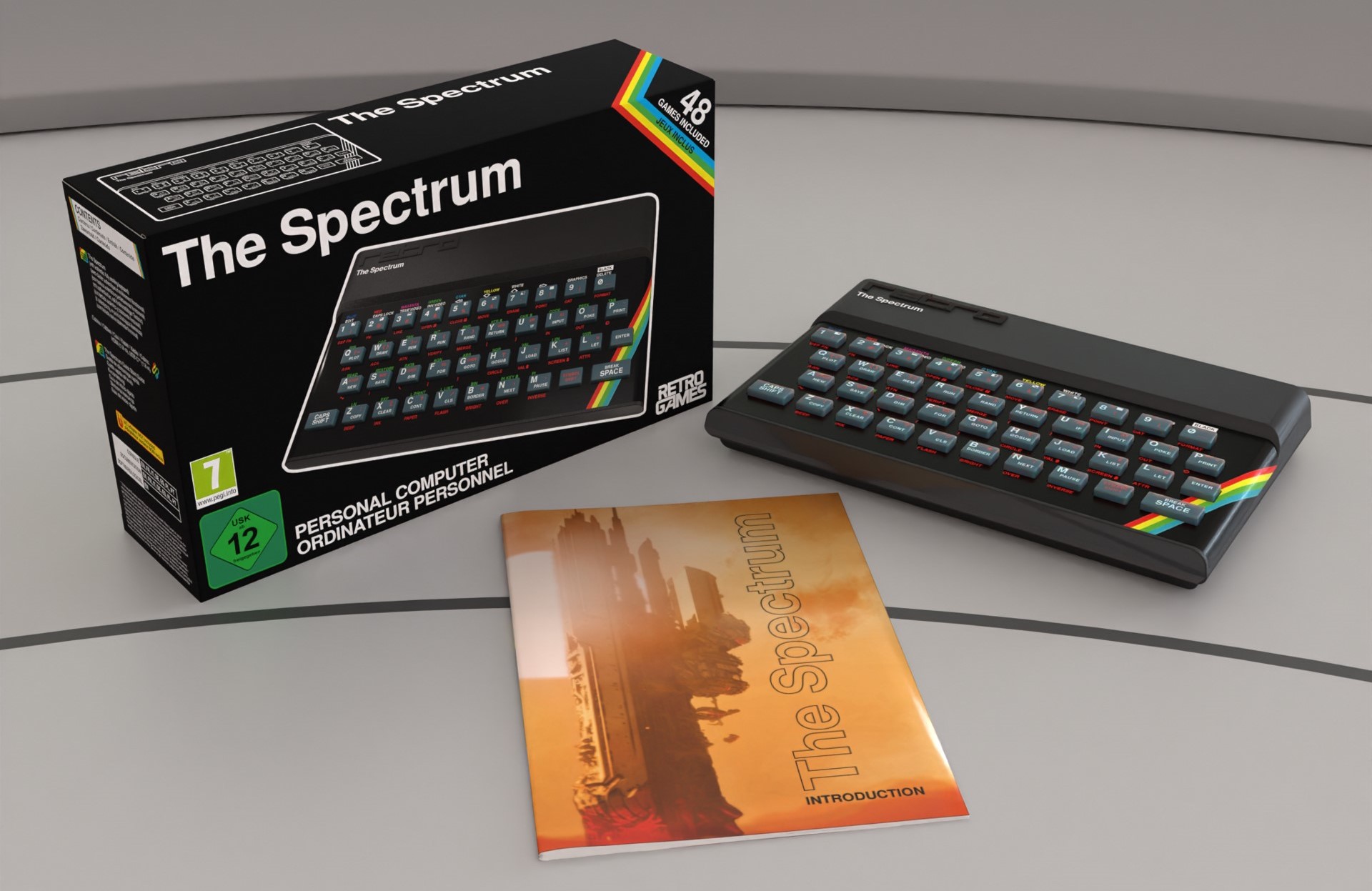 Le spectre: Ordinateur disponible avec 48 jeux préinstallés