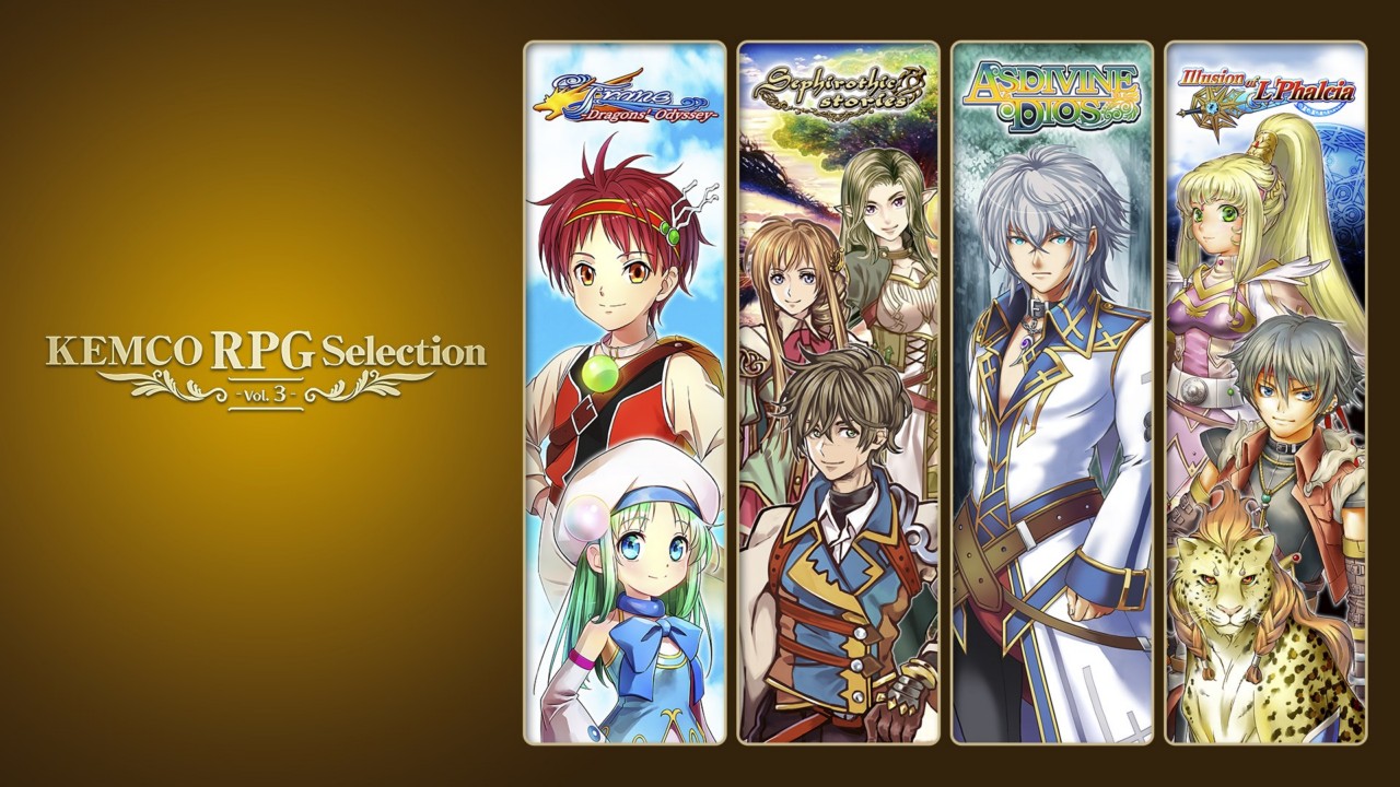 KEMCO RPG Sélection Vol. 3: Collection de quatre jeux disponibles en précommande