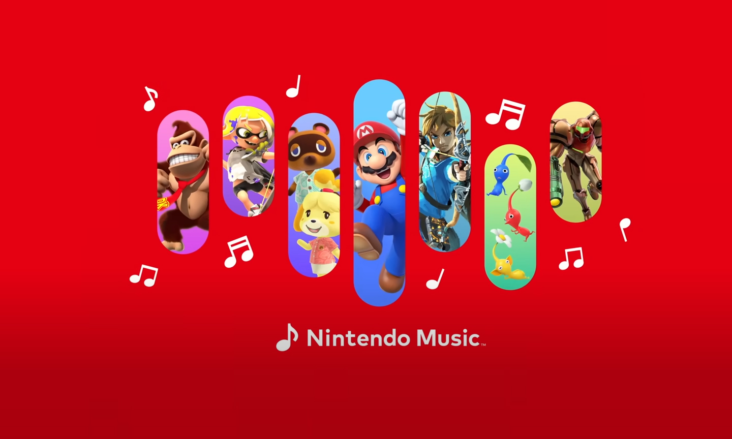 Nintendo Music : ces bandes sonores sont proposées dans l'application.