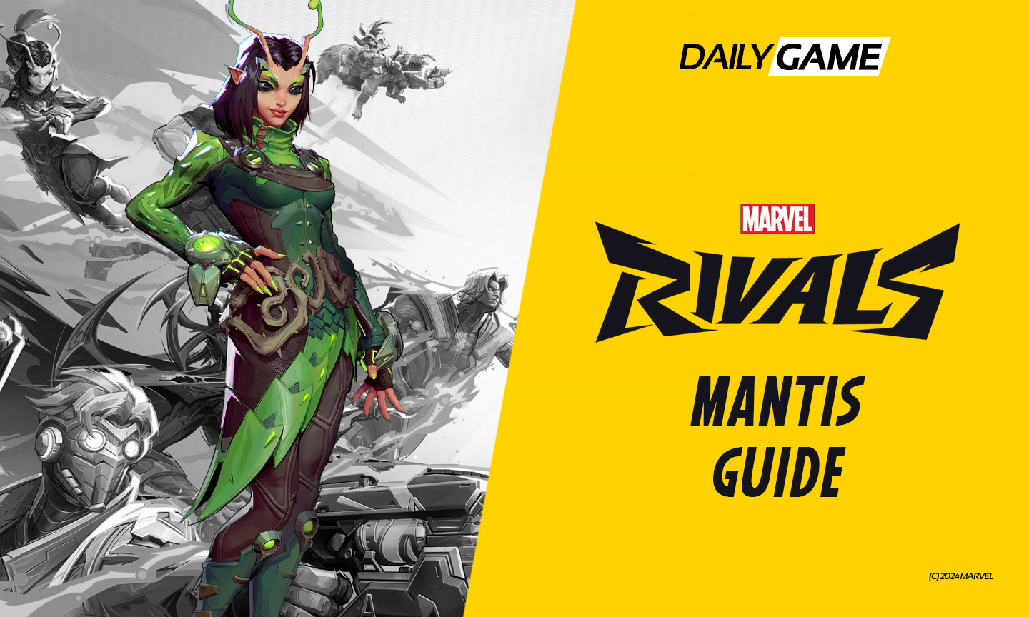 Mantis à Marvel Rivals (Guide Charakter)